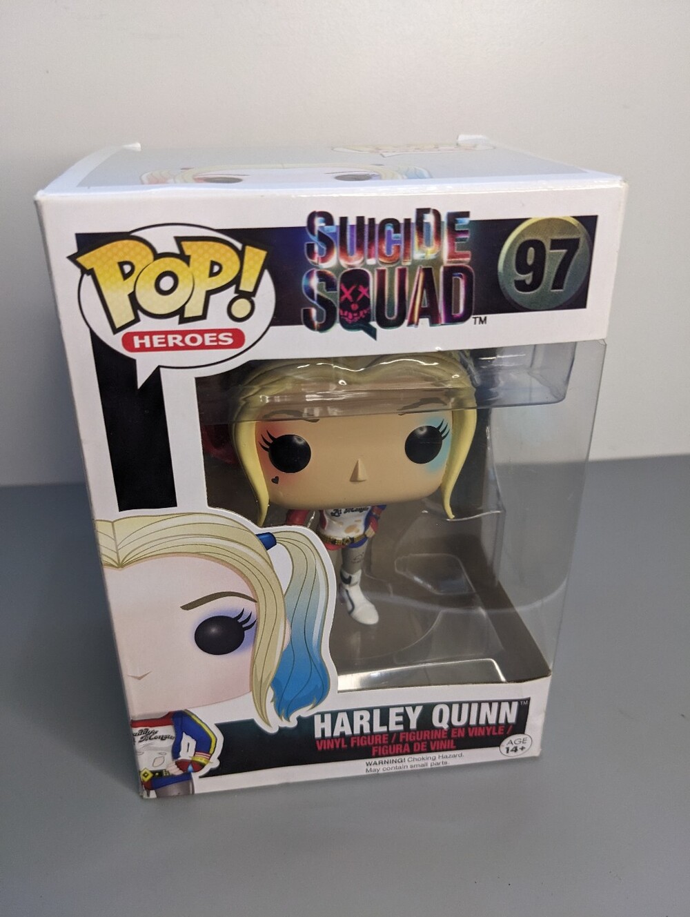 Harley Quinn Funko Pop Heroes Number 97 Suicide Squad Vinyl Figure New Box
